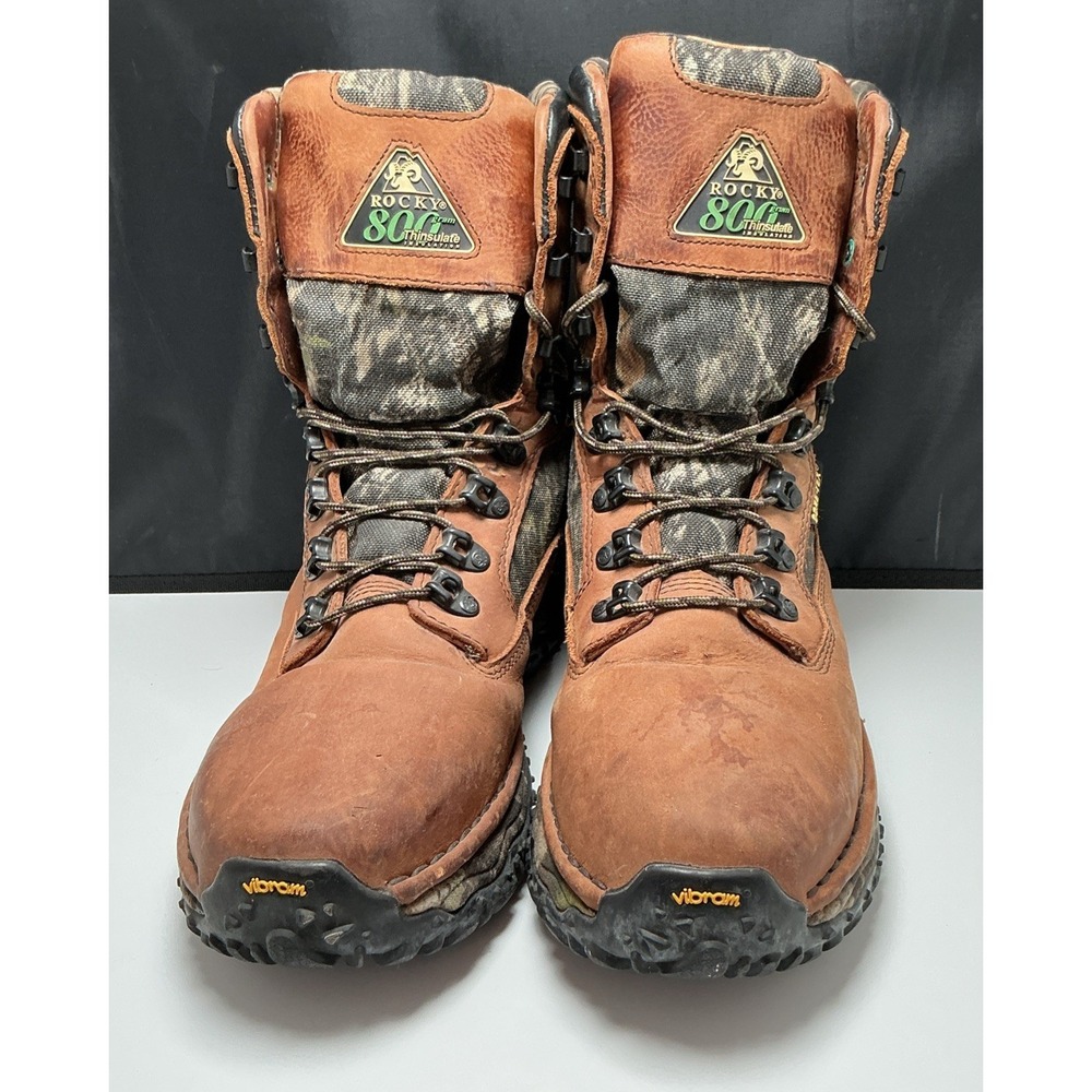 Rocky Rampage 800 Gram Thinsulate Vibram Size 9 Men's Boots 8992